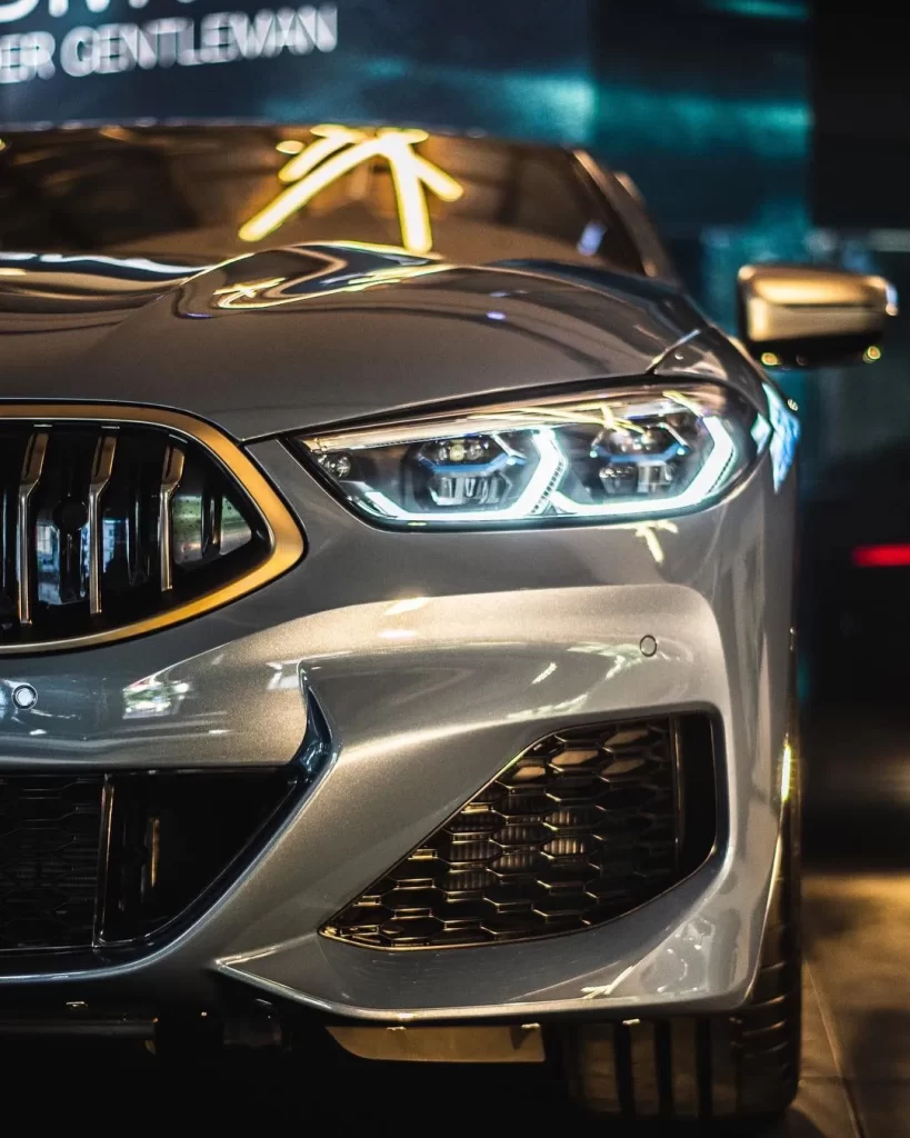 BMW Car headlight