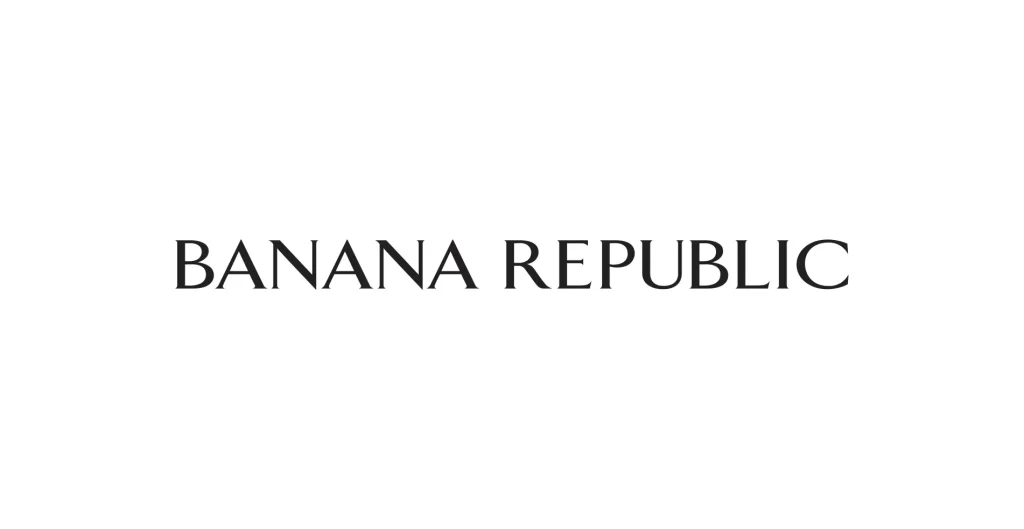 Banana Republic vector wordmark Logo