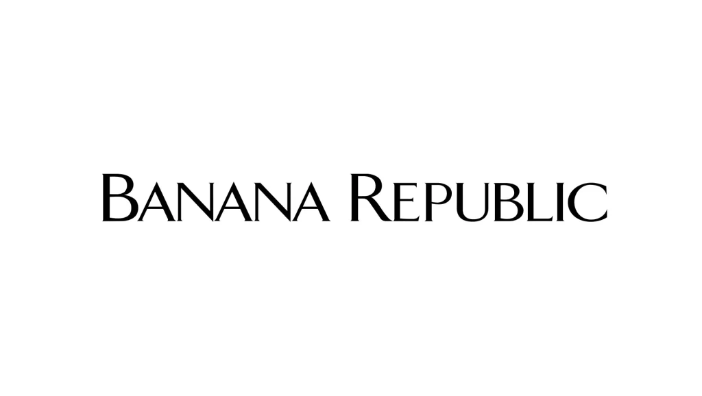 Banana Republic vector wordmark logo