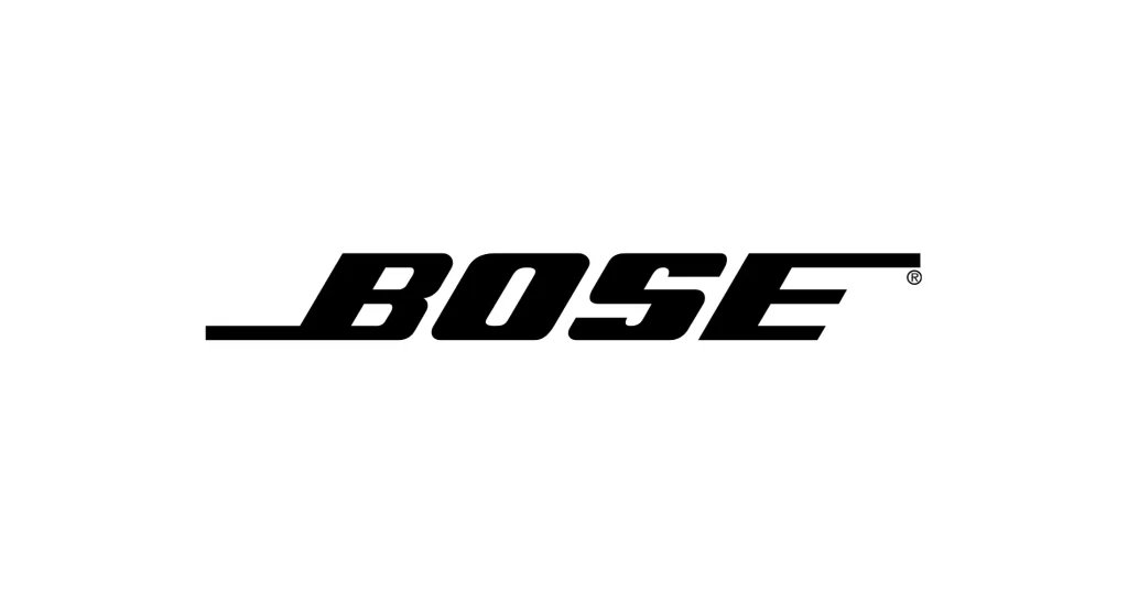 Bose vector wordmark logo