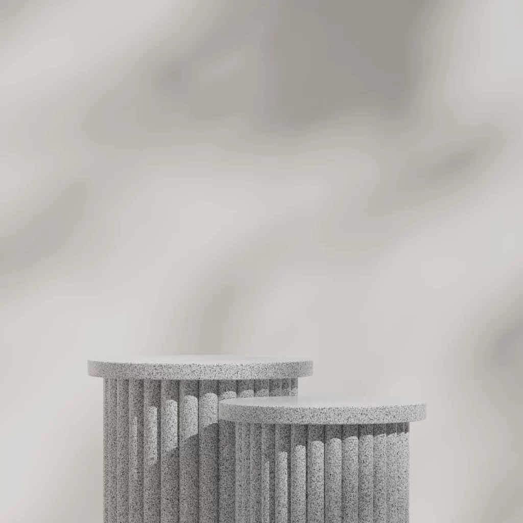 background design stage E-commerce grey