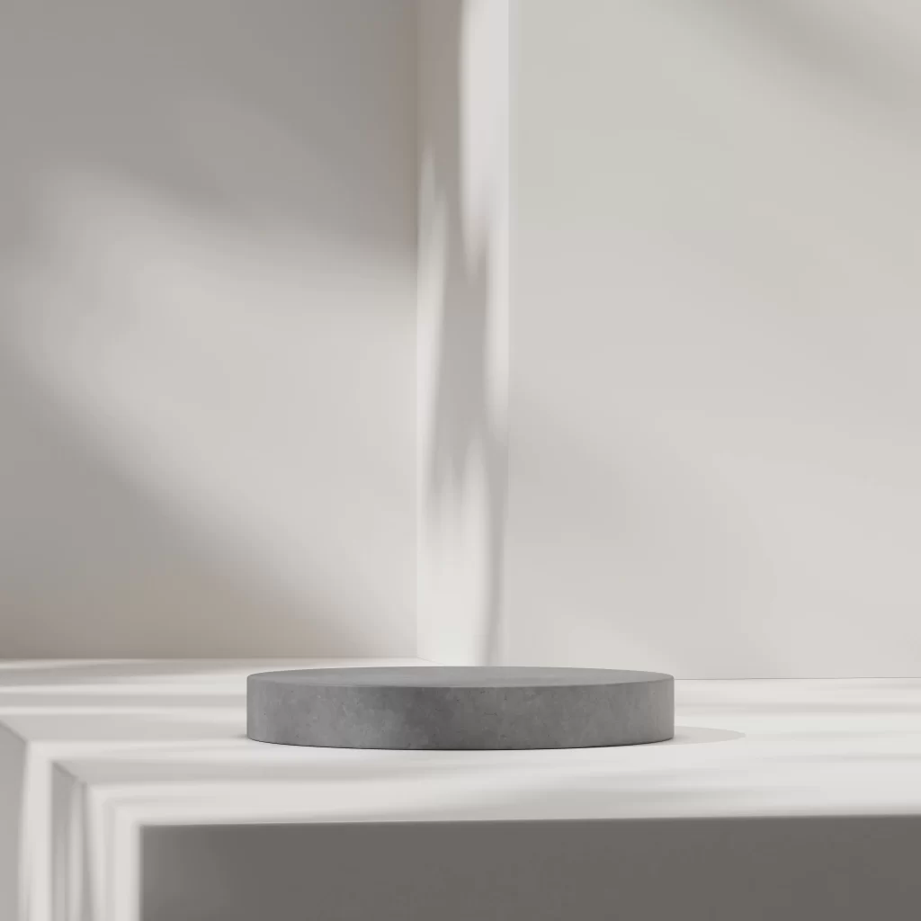 background stage E-commerce Banner grey.