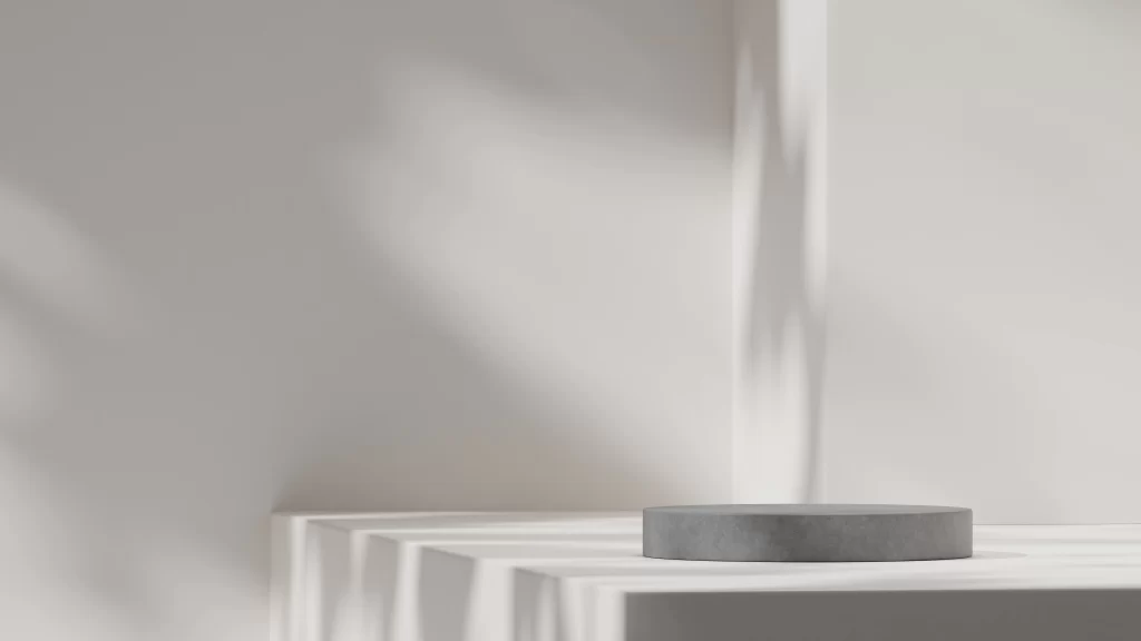 background stage E-commerce Banner grey