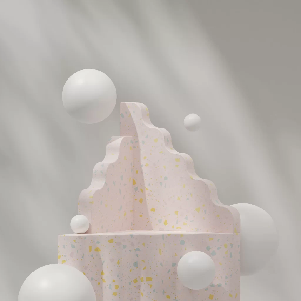 background stage E-commerce C4D