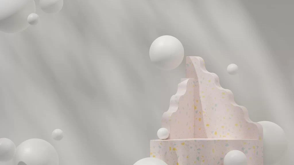 background stage E-commerce C4D