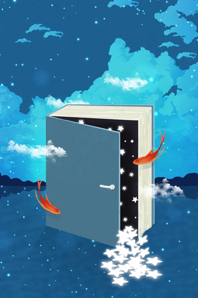 book reading read door sky