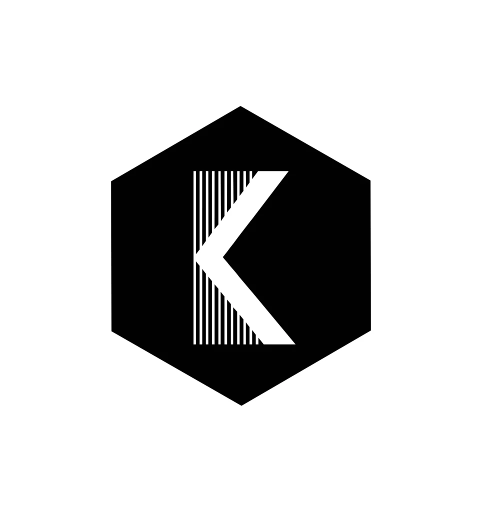 letter K vector logo
