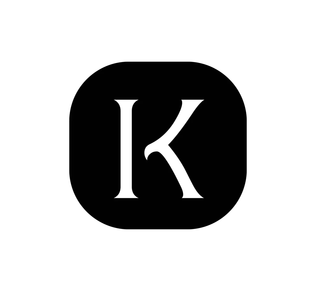 letter K vector logo