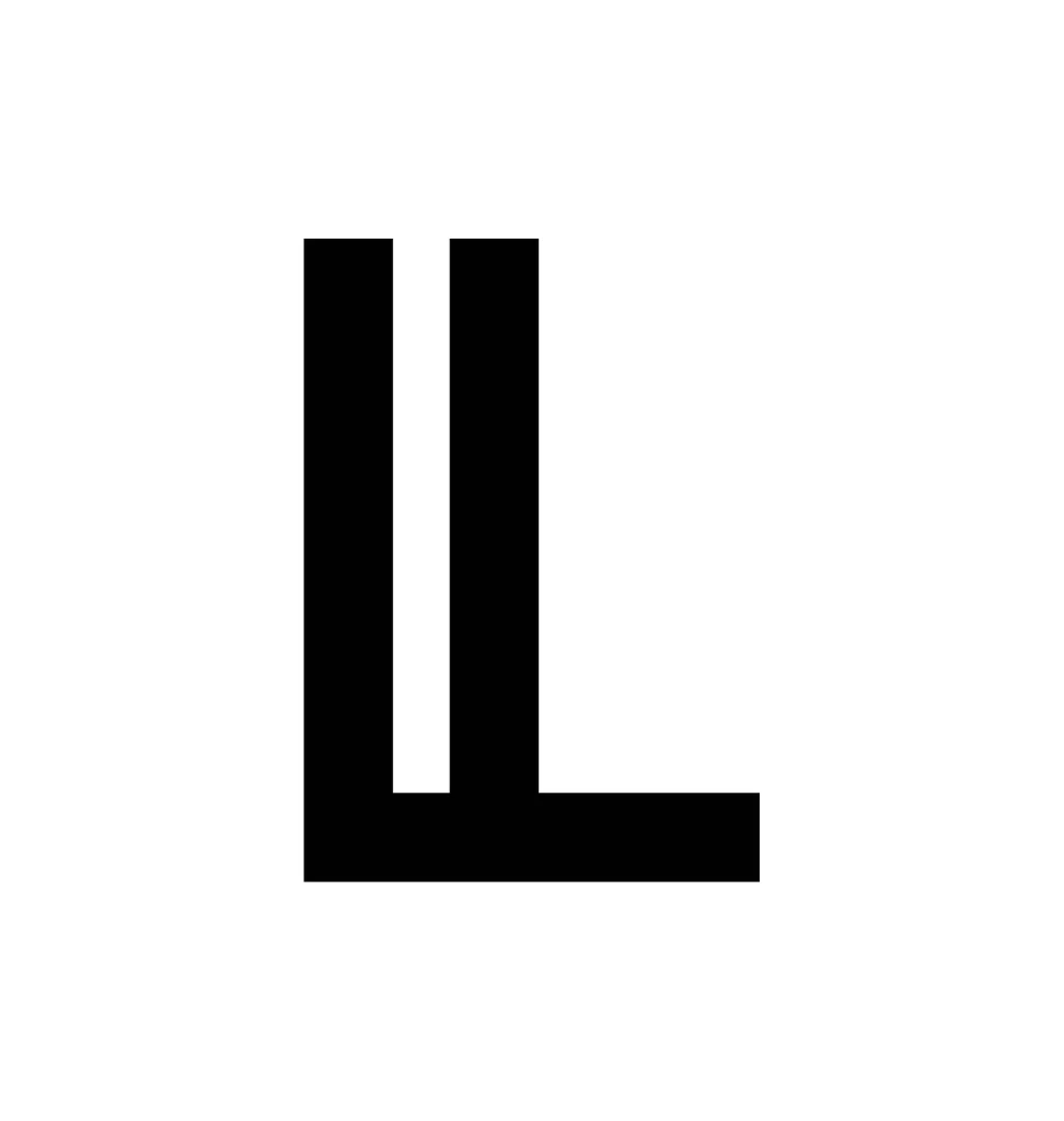 letter L vector logo