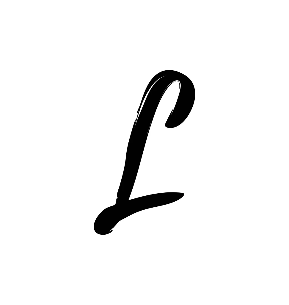 letter L vector logo