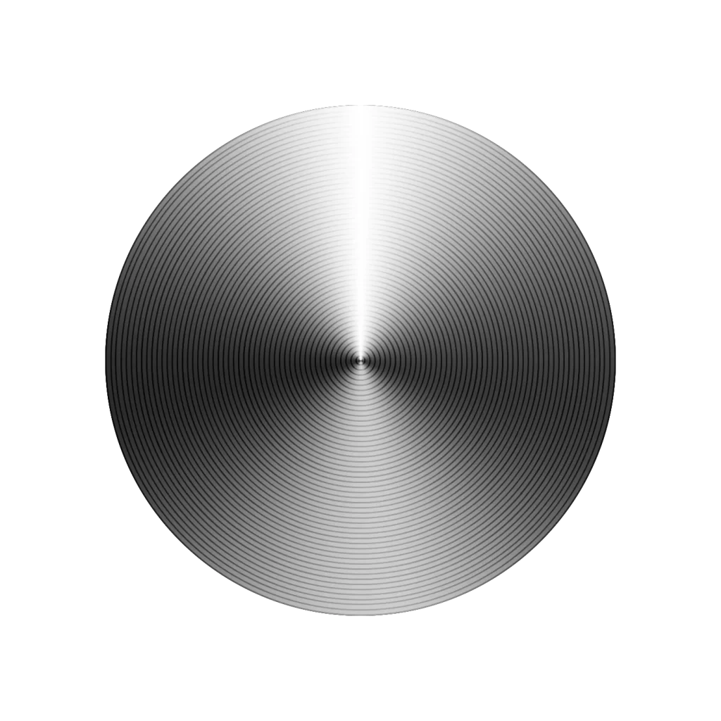 round Circular metal pattern texture