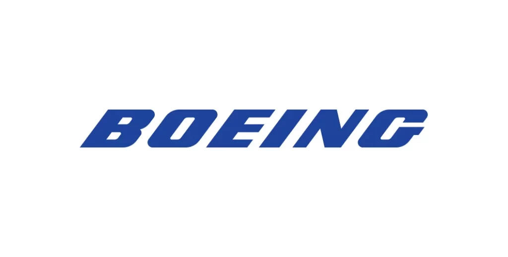 Boeing wordmark vector
