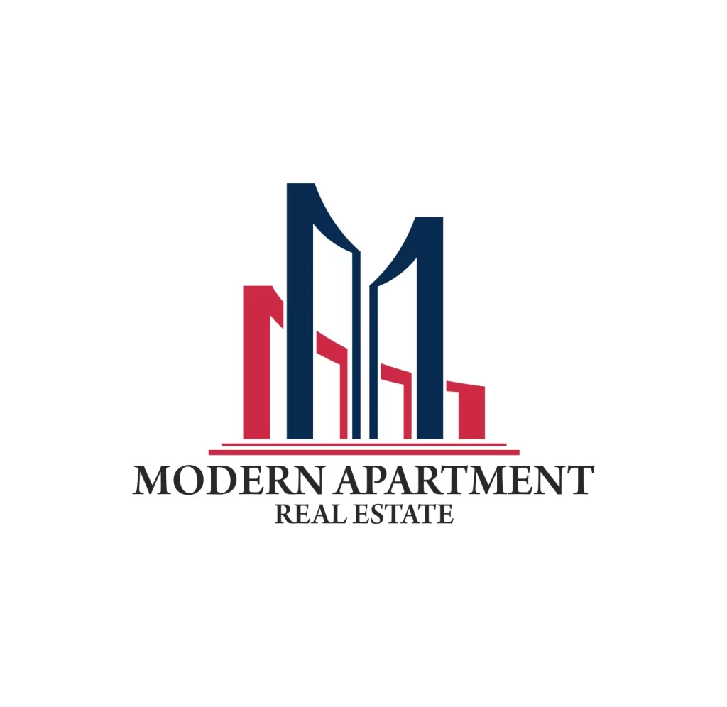 house hotel apartment vector logo