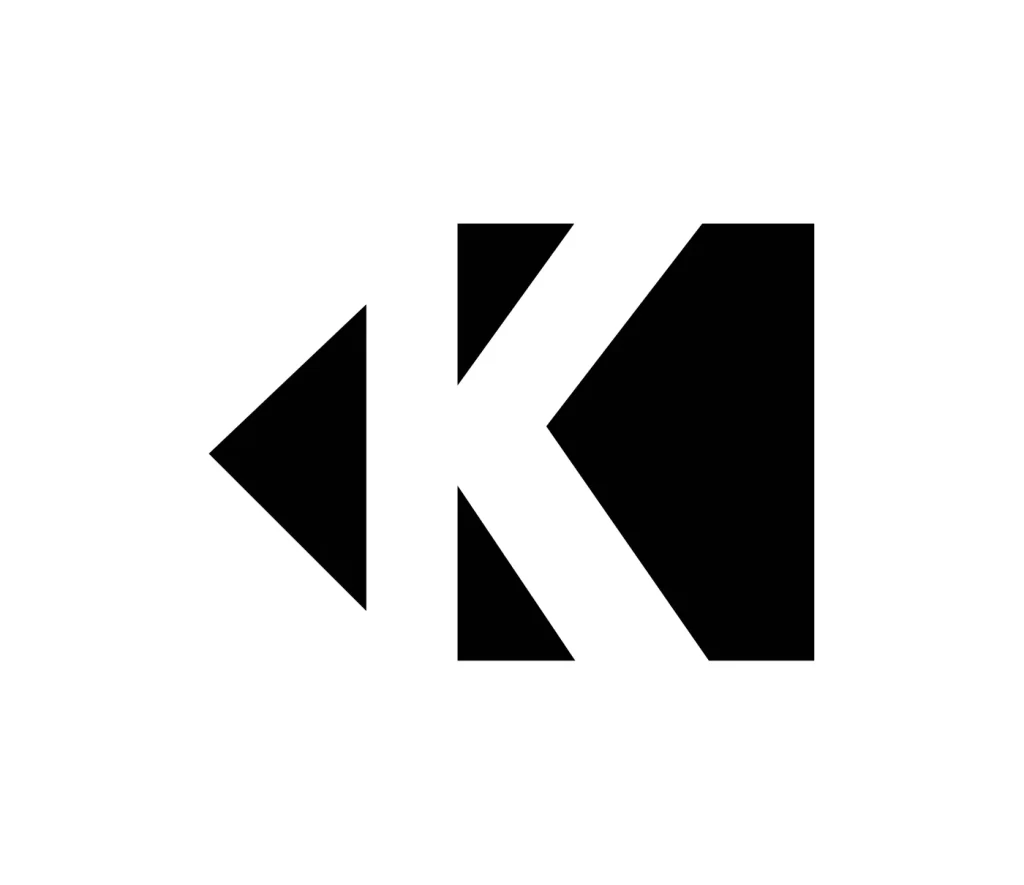 letter K vector logo