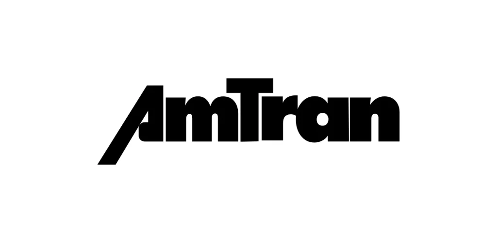 AmTran vector wordmark logo