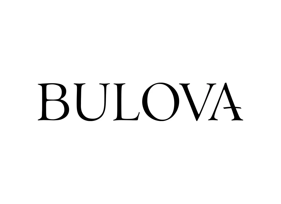 Bulova vector wordmark logo