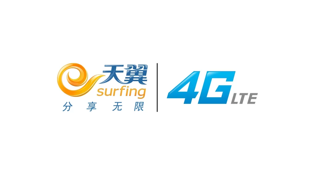 China Telecom Tianyi 4G vector logo