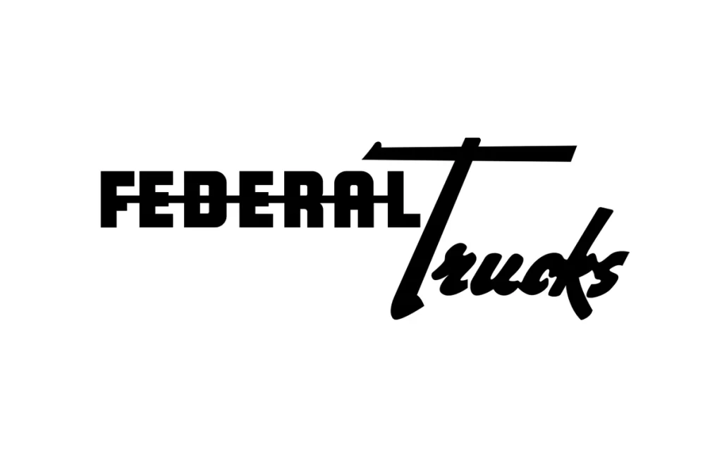 Federal Motor Truck vector Logo wordmark