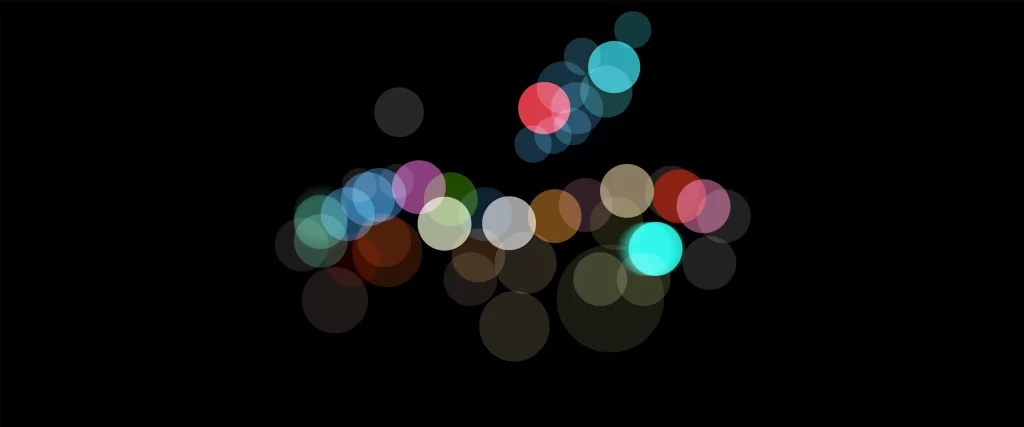 Abstract Colorful Bokeh Circles Vibrant Dynamic