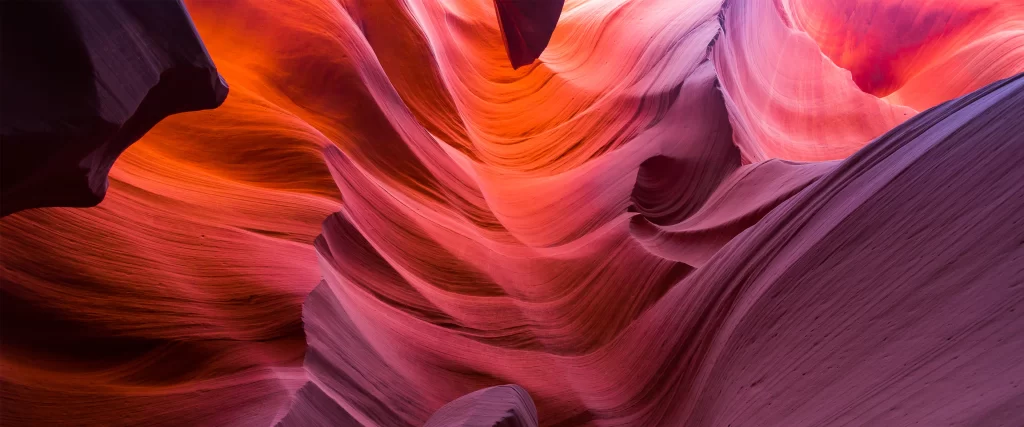 Antelope Canyon Red Rock Erosion Natural Beauty Geological Formation