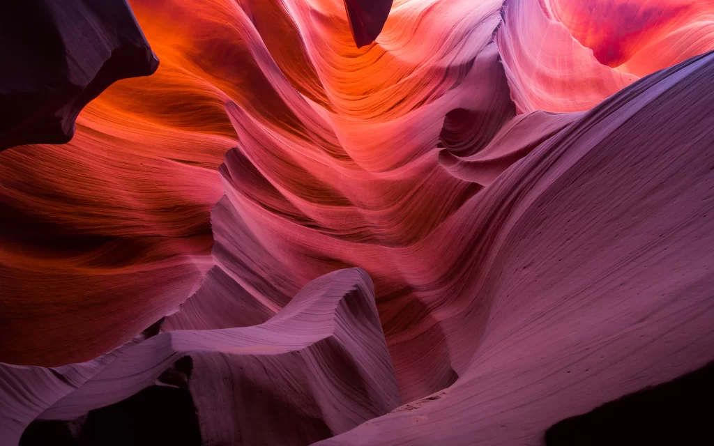 Antelope Canyon Red Rock Erosion Natural Beauty Geological Formation