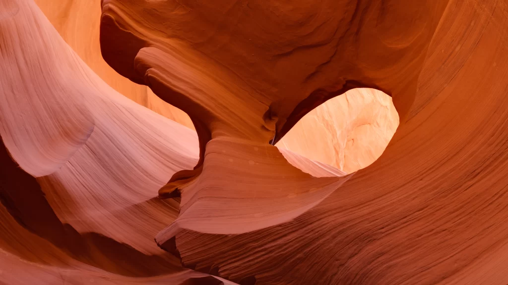 Antelope Canyon Sandstone Erosion Light Shadows Natural Beauty