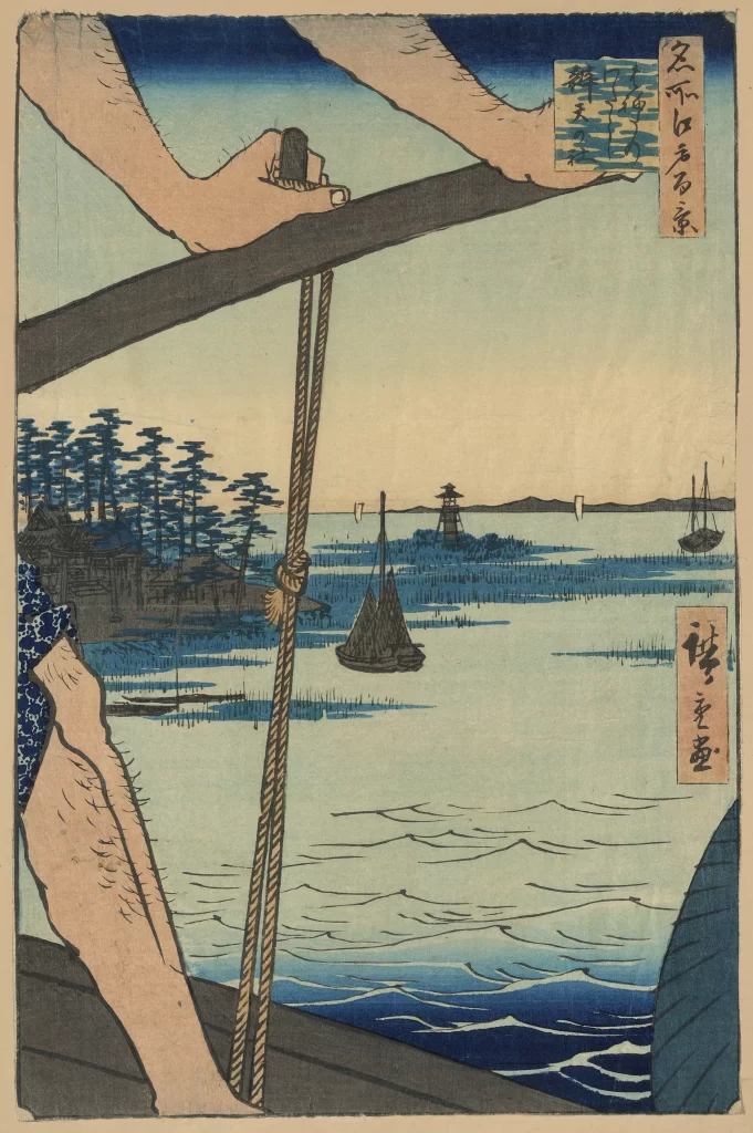 Boat Water Landscape Trees Sky Rope