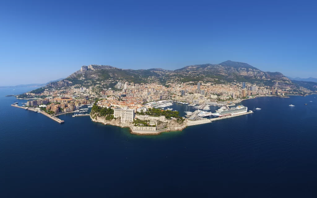 Cityscape Coastal View Architecture Mountains Sea