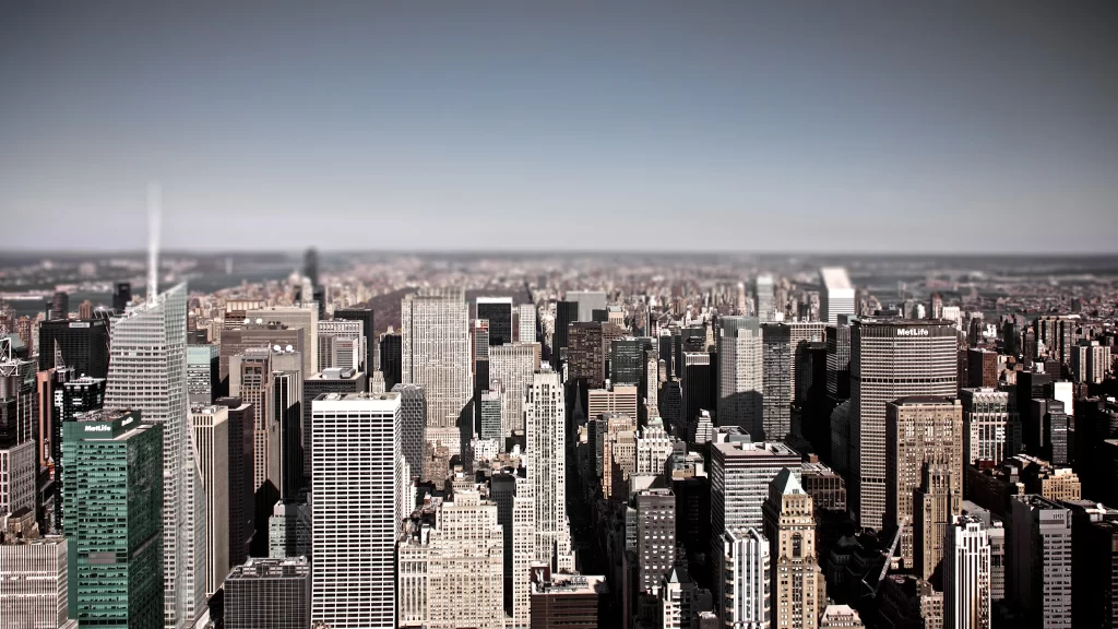 Cityscape Skyscrapers Urban Buildings Skyline Architecture