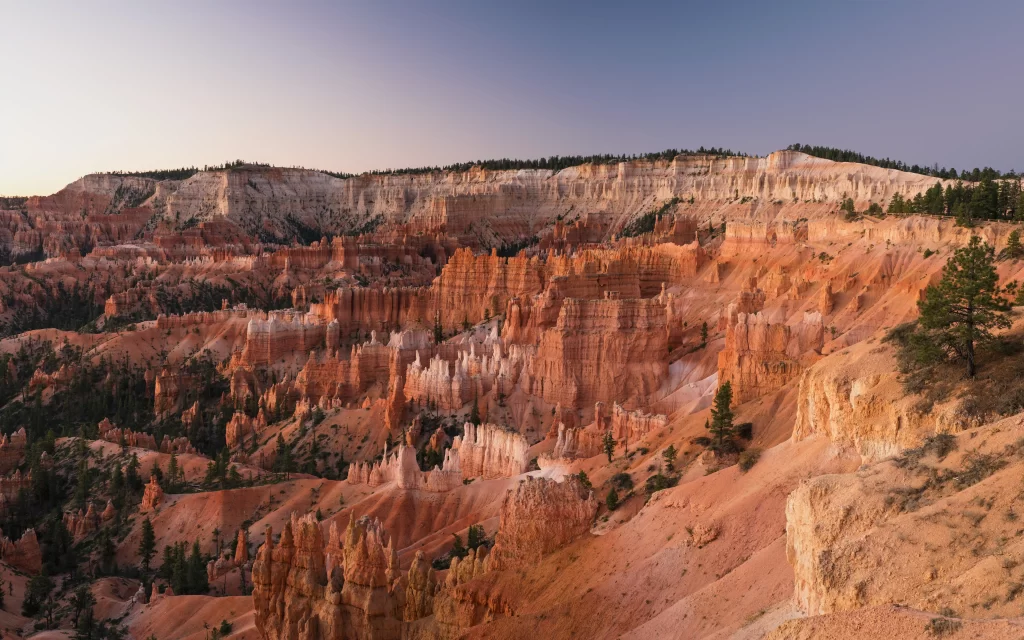 Desert Landscape Rock Formations Canyon Sunset Natural Beauty Rugged Terrain