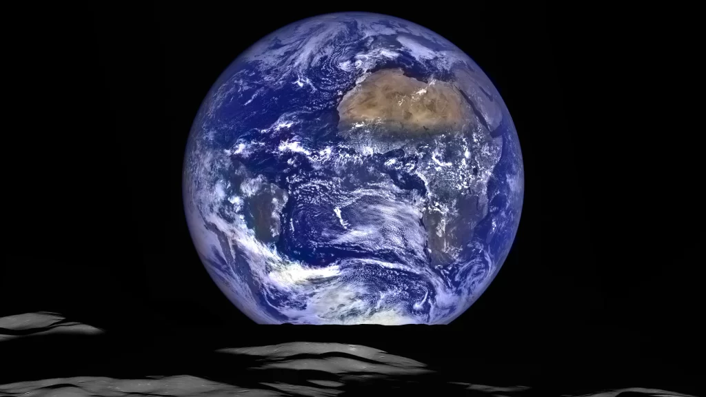 Earth Space Planet Africa Clouds Atmosphere