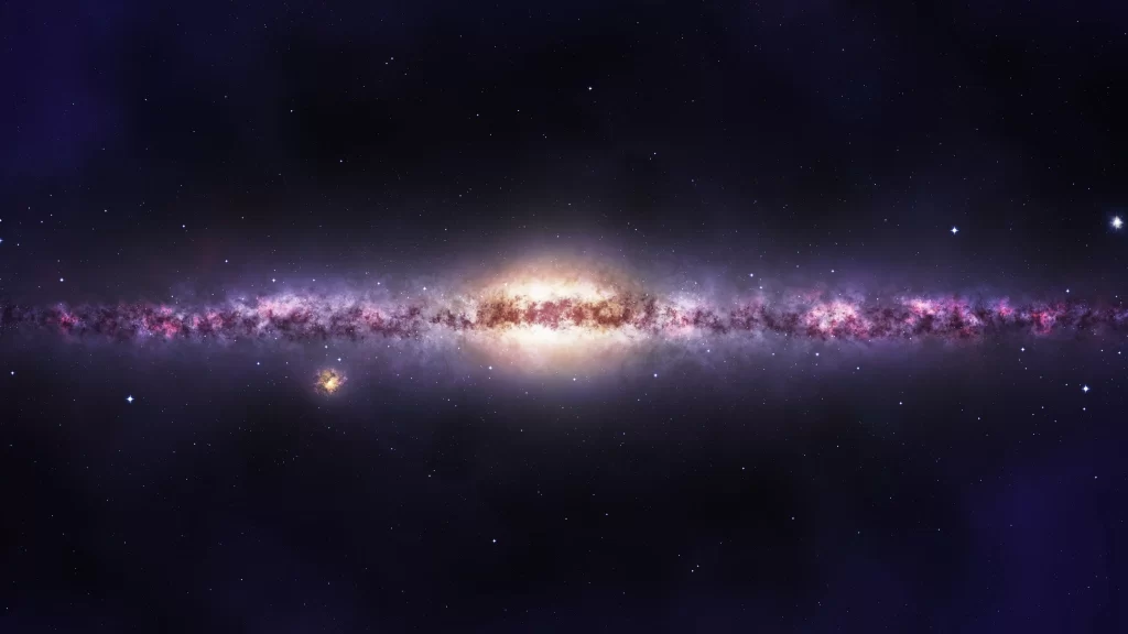Galaxy stars cosmos universe space celestial