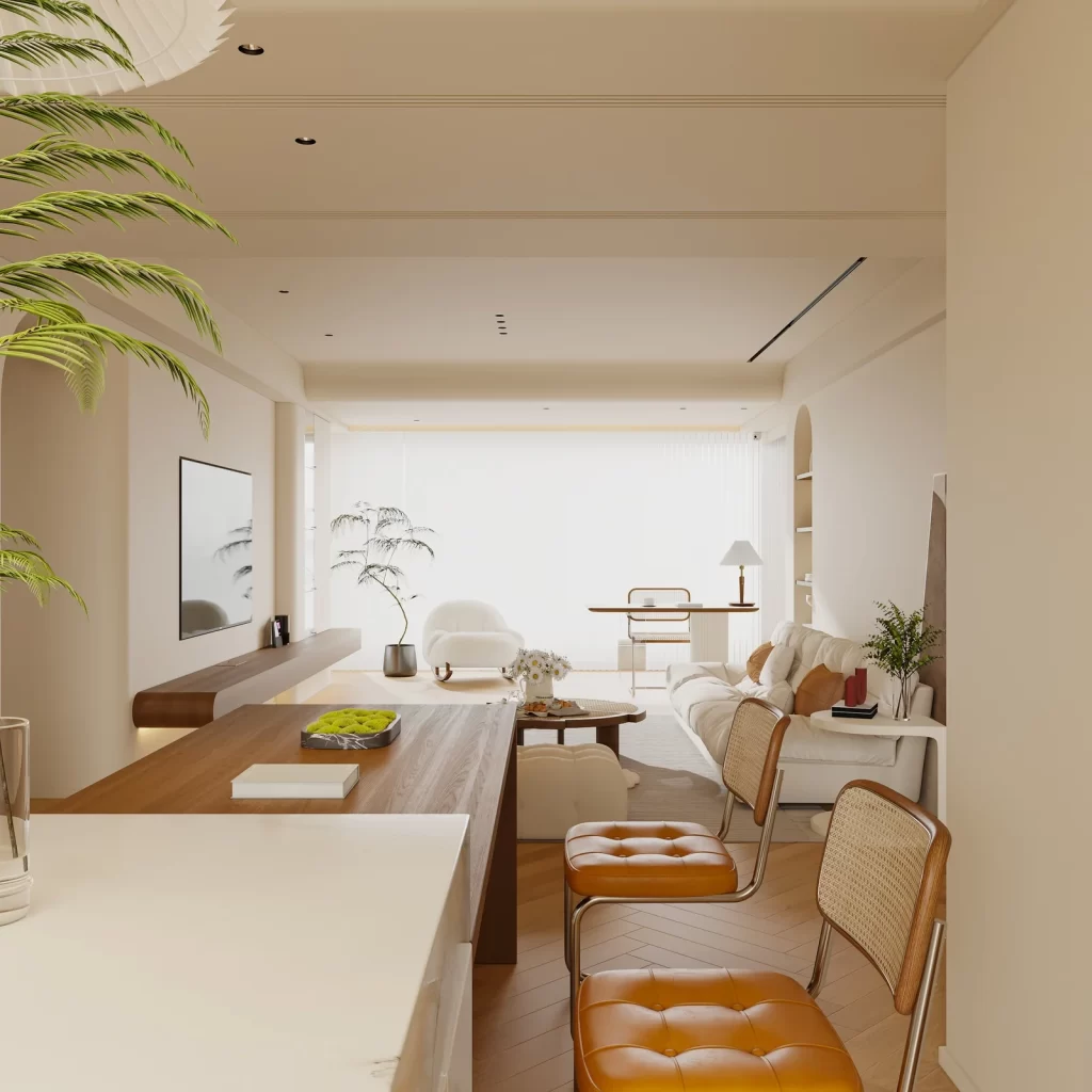 Modern Minimalist Cozy Natural Warm Inviting
