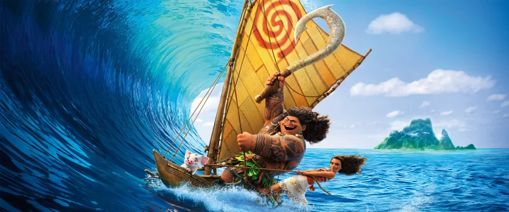 Ocean Wave Boat Adventure Characters Island Sea