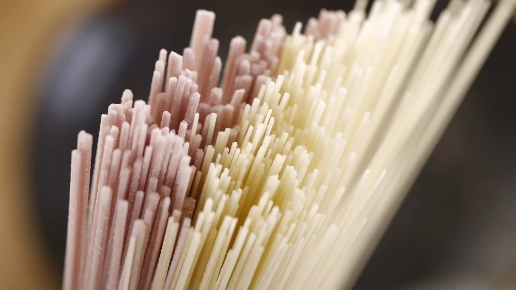 Pasta Uncooked Colorful Variety