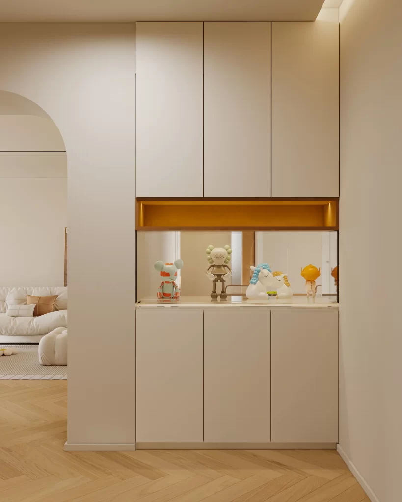 Room type living room furniture white and beige style modern