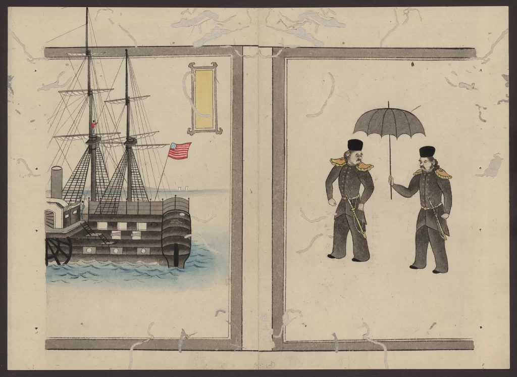 Ship Flag Umbrella Uniform Naval Historical