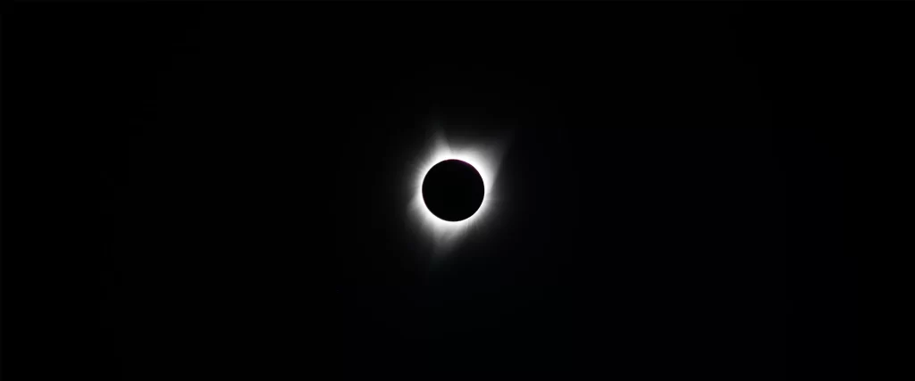 Solar Eclipse Darkness Celestial Shadow Sun Moon
