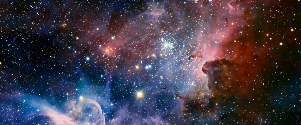 Space Stars Nebula Cosmic Universe Colorful Vast