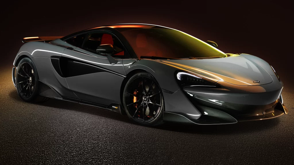 Sports car luxury sleek design aerodynamic highperformance modern