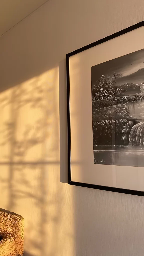 Sunlight Shadow Framed Picture Nature Tranquility Interior