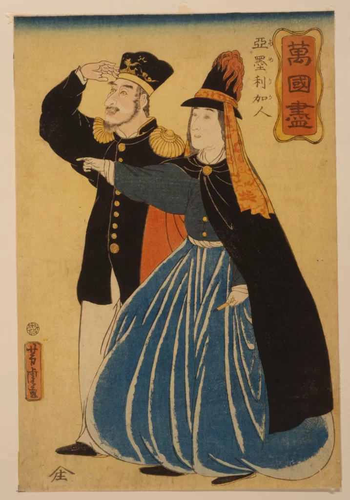 Traditional Japanese Art Historical Figures Military Attire Cultural Depiction Ukiyo-e Style