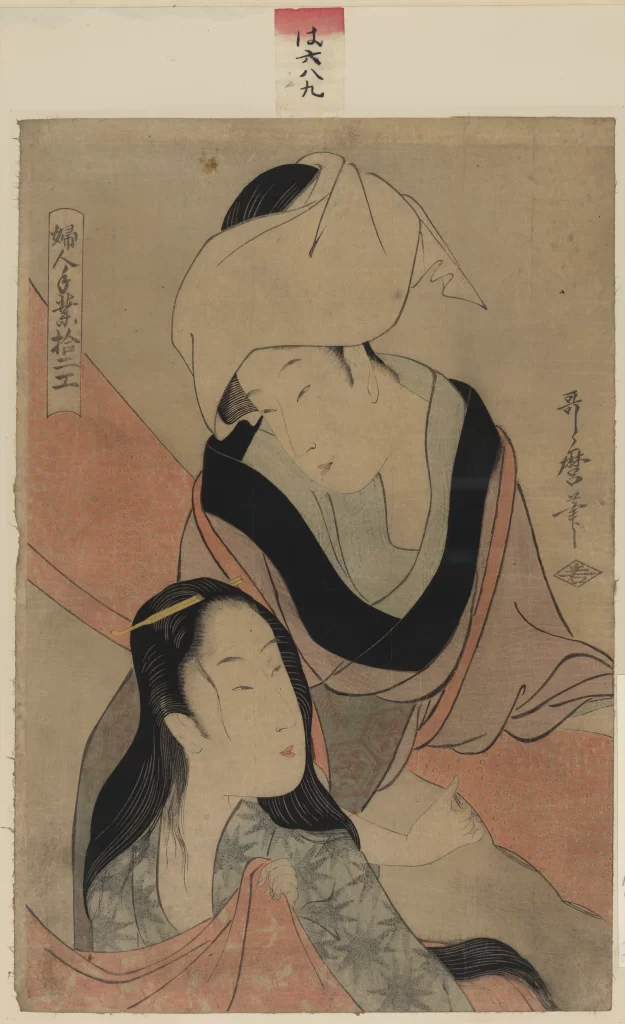 Traditional Japanese Art Ukiyo-e Historical Figures Cultural Depiction Historical Illustration
