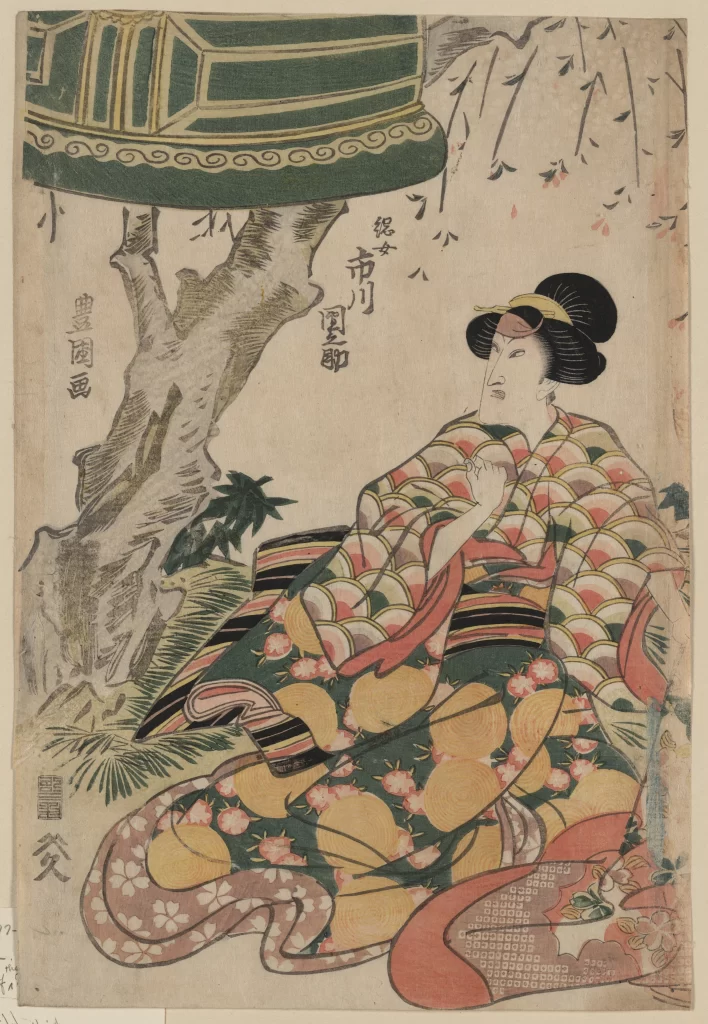 Traditional Japanese Art Ukiyo-e Kimono Nature Cultural Heritage