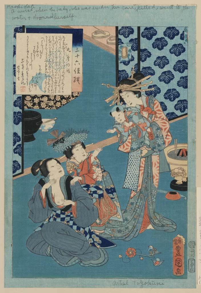 Traditional Japanese Art Women Kimono Culture