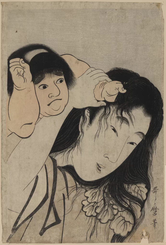 Traditional Japanese Art Woodblock Print Historical Cultural Ukiyo-e