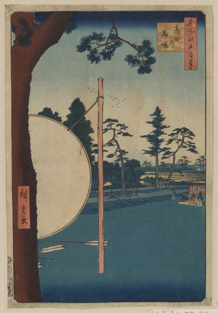 Traditional Japanese Landscape Serene Nature Trees Water Cultural Scene