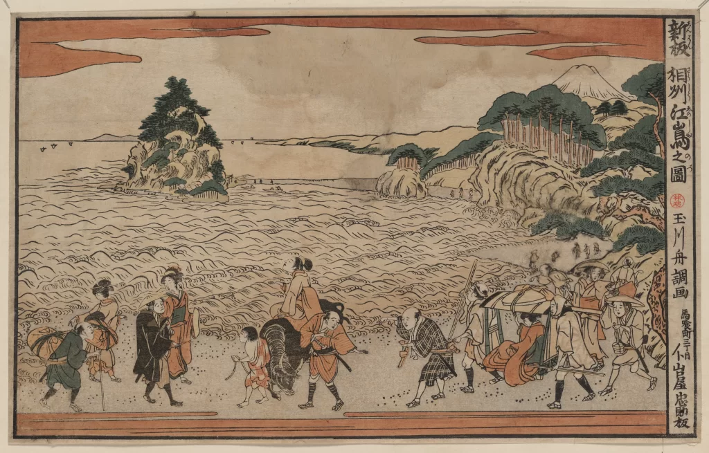 Travelers Landscape Sea Mountain Traditional Attire Natural Scenery