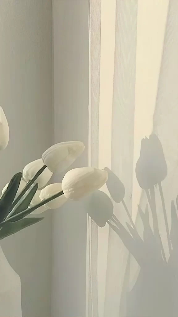 Tulips Shadow Light Curtain Wall