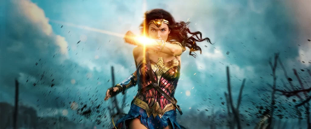 Wonder Woman Action Battle Costume Dynamic Energy